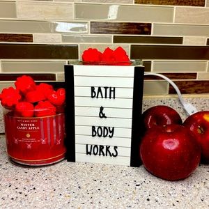 Bath and Body Works Wax Melts Winter Candy Apple